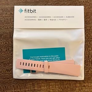 Fitbit Versa 2 replacement band, size Large color Petal